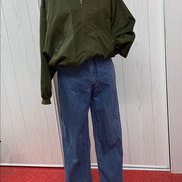 Vintage BOWIE BOMBER JACKET SILK SCREENED L - Picture 7 of 11